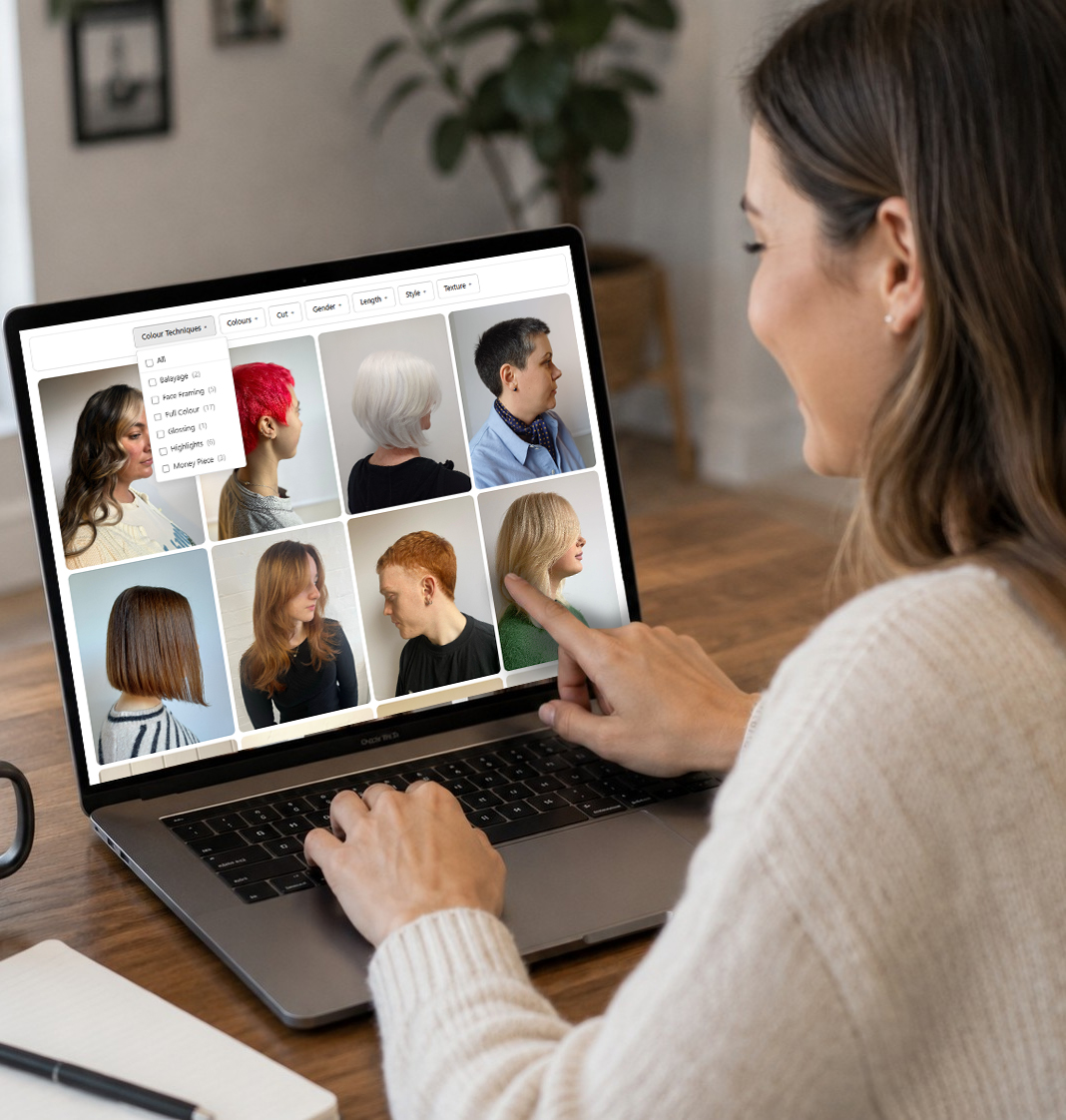 hair stylist matching and booking hair stylist matching and booking